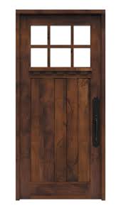 I have not seen too many of these driving the historical neighborhoods of seattle but have heard they were used in the 20s. Rocky Point Front Door With Shelf Rustica