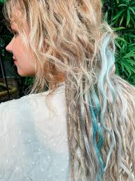 Miami Girl Ash Blonde Synthetic Dreadlocks: Light Blue Loose Hair  Extensions