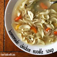 Homemade Chicken Noodle Soup From Foodie With Love