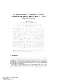 Halliday berpendapat bahwa fungsi bahasa bukan sebagai variasi dalam penggunaan semata tetapi fungsi bahasa tersebut merupakan sesuatu yang built in dalam bahasa itu tou, barori asruddin, 1992. Pdf The Representation Of Social Actors In Mosques Shooting In New Zealand News Discourse A Critical Discourse Analysis