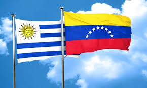 Uruguay has an embassy in caracas and a consulate in maracaibo. Uruguay Flag With Venezuela Flag 3d Rendering Stock Photo Picture And Royalty Free Image Image 58551780