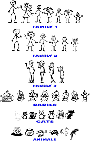 Stick Family Stick Figure Drawing Stick Figures Stick Art