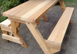He Built This Bench To Fold Out Into Something Extraordinary Page 2 Of 2 Wise Diy Folding Picnic Table Picnic Table Bench Picnic Table