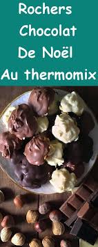 Rochers Chocolat De Noel Au Thermomix Recette Bonbon Chocolat Chocolat Noel Idee Recette Noel