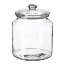 Vardagen Clear Glass Jar With Lid Height 18 Cm Ikea Ikea Vardagen Glass Jars With Lids Ikea Jars