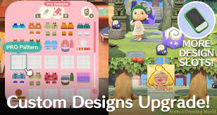 Use these custom design codes on the ground to decorate. More Custom Design Slots Features Are Finally Coming To Animal Crossing New Horizons March Update Animal Crossing World