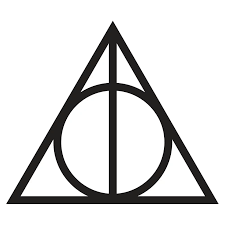 The Deathly Hallows Symbol Deathly Hallows Symbol Harry Potter Pumpkin Carving Harry Potter Stickers