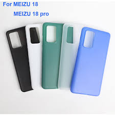 For MEIZU 18 PRO Ultra thin Case Cover ...