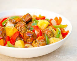 Sweet And Sour Meatballs Sweet And Sour Meatballs Authentic Meatball Recipe Recipes