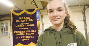 Venango teen's pig named grand champion at state Farm Show