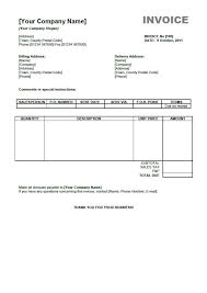 Travel Agency Invoice Format Excel