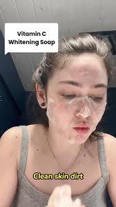 Best vcitamin c soap i tried#soap #clean#skincare