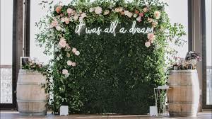 Boxwood and hedge walls are suuuuper trendy right now. Easy Diy Backdrop Birthday Wedding Event Quick How To Tutorial Youtube