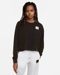 Jordan Essential Women S Long Sleeve Boxy T Shirt Nike Gb