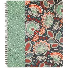 Vera Bradley Notebook With Pocket In Nomadic Floral Vera Bradley Nomadic Floral Vera Bradley School Vera Bradley Patterns