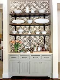 how to use kitchen wallpaper to update