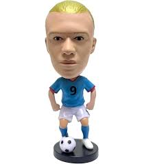 Sahifystore Soccer Star, Football Player, Bobble Head, Toy Model Doll, 10cm  PVC for Football Lovers (5in1 Ronaldo,Messi,Mohamed Salah, Neymar, Mbappe)  (Messi): Buy Online at Best Price in UAE