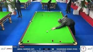 ABDUL HAMMAD (UP) VS SUKARAN SINGH (PUN) U-21 Indian Snooker National  Championship 2024