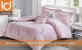 *all links on this page are affiliate links, meaning i get commissions for purchases made through those links on this page at no additional cost to you. Amazon Com Intelligent Design Zoey Triangle Metallic Print Cozy Comforter Season Bedding Set Matching Sham Decorative Pillow Twin Twin Xl Purple Silver Home Kitchen