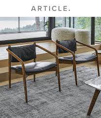 Lento Black Leather Lounge Chair Leather Lounge Chair Modern Wood Dining Chair Modern Lounge Chairs