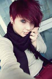 Pin By Bernadette Rezak On Short Rockin Hairstyles Short Emo Hair Scene Haircuts Really Short Hair