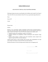 Surat pernyataan kesanggupan adalah surat yang berisi kesediaan bahwa seseorang mampu memenuhi hal tertentu yang diminta dan mau menanggung risiko di baliknya. Surat Pernyataan Kesanggupan Mengisi Cadangan