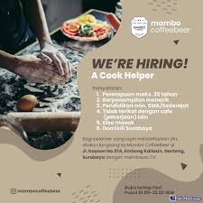 Bagi kalian pencari lowongan kerja depok, silakan lihat informasinya disini : Lowongan Kerja Mambo Coffeebeer Surabaya Februari 2021