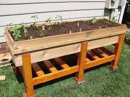 Waist High Planter Box Diy Raised Planter Garden Planter Boxes Planter Box Plans