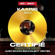Bied je voor de eerste keer? Midi Minuit L Album 2 7 0 De Kaaris Est Certifie