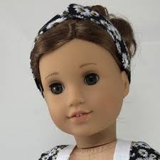 Headband With a Twist! Free Tutorial For 18 Inch Dolls