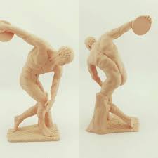 Now Without Supports 3d Printed Discobolus With Skin I Filaflex Download From Myminifactory Picoftheday Art 3dprinte Instagram Posts Instagram Prints