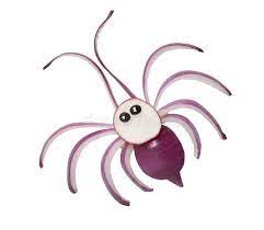 Jul 4, 2017 · 4 min read. Spider Made With Fresh Onion On Isolated Background Stock Image Image Of Happy Delicious 146192813