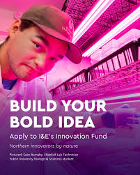 YukonU I&E #InnovationFund x YukonU Biological Sciences = unleashing  northern growing potential. Step inside Replic8 Technologies Lab with  YukonU Biological Sciences student Sean Barnaby, a citizen of Champagne and  Aishihik First Nations