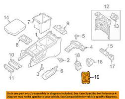 Details About Nissan Oem 17 18 Armada Center Console Seat Heat Switch 251701la1c
