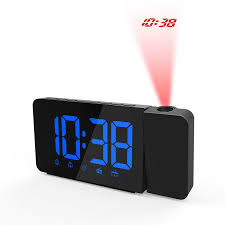 Maybe you would like to learn more about one of these? Digital Led Display Radio Alarm Clock Projection Snooze Timer Blue Walmart Canada