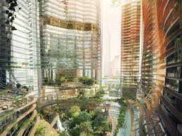 Singapore Is Building An Entire Forest In A High Rise Apartment Atrium Green Building Architecture Green Architecture World Architecture Festival