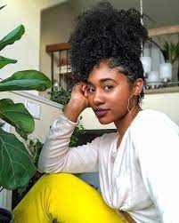Lanaturals On Instagram Curly Puff Jewejewebee Lovinmycurls Loveyourcurlsagain Natural Hair Woman Short Hairstyles For Women Natural Hair Styles