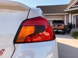 Stickerfab Special Edition Dark Smoked Carbon Tail Light Tint 2015 2020 Wrx 2015 2020 Sti Subispeed