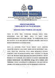 Senarai nama ketua polis negara. Kenyataan Polis Diraja Malaysia Royal Malaysia Police Facebook