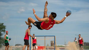 Both men's and women's handball events are set to get underway when group play begins this weekend, but the female side of competition brings with it a collection of out athletes whose olympic. Airborne Athletes Make For Exciting Debut Of Beach Handball Olympic News