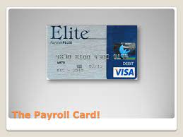 If you prefer, you can call the customer service number listed on the back of the card. Doe Opsr Program Payroll Training Payroll Cards 101 All Participants Will Have Payments Sent To A Personalized Payroll Card Name Visa Logo Pin Benefits Ppt Download