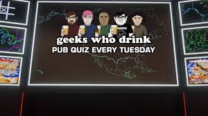Along the way, we'll explore the blind. Geeks Who Drink