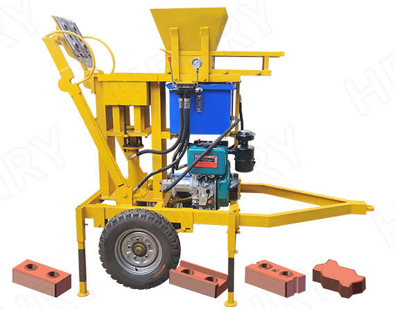 Compressed Earth Brick Machine