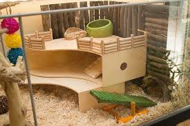 Center Ikea Hack Knuff 2 Level Hideout Hamster Diy Hamster Toys Hamster Habitat