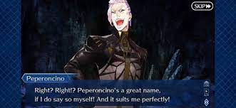 Just got to LB4… and man am I concerned. Peperoncino is just too likable, I  know for sure we gonna have to kill him… and he's gonna be extra evil… : r/ FGO
