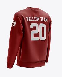 Men S Midweight Sweatshirt Mockup Back Half Side View In Apparel Mockups On Yellow Images Object Mockups Design Mockup Free Shirt Mockup Sweatshirts