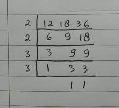 Dari tabel tersebut kita mendapatkan bahwa kelipatan dari 12 dan 18 di antaranya adalah 36, 72, dan 108. Kpk Dari 12 18 Dan 36 Brainly Co Id