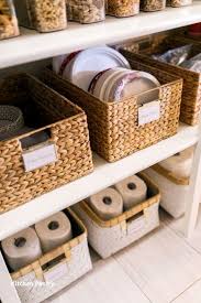 Food storage solutions, free printable labels, great. Kitchen Pantry Organization Ideas Small Pantry Organization Kitchen Organization Pantry Small Pantry