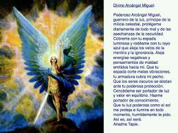 Oración al arcángel gabriel para recibir bendiciones. Divino Arcangel Miguel Oracion A Los Arcangeles Oraciones Religiosas Arcangel Miguel