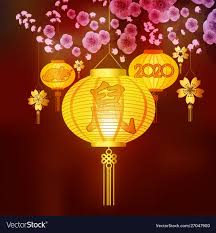 Chinese New Year Decoration Traditional Lantern Vector Image On Vectorstock Chinese New Year Decorations Traditional Lanterns New Years Decorations